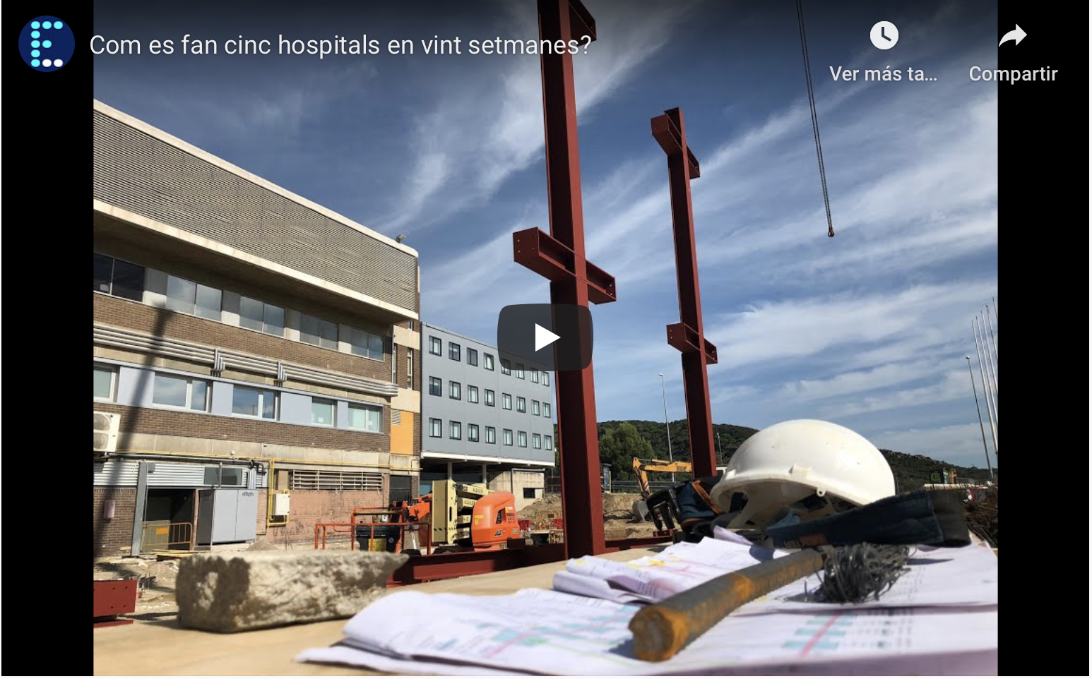 ¿Cómo construir 5 hospitales en 20 semanas?